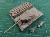 3d Printed 1/35/72 Soviet Object 701 (100mm GUN) IS-4 Prototype Tank Kit